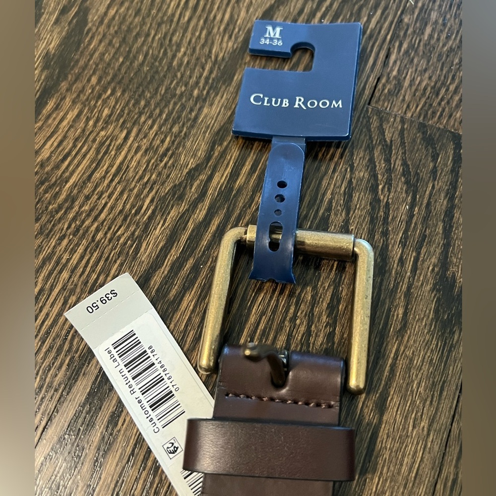 Club Room Belt (Men’s Waist 34-36) (Quantity 2)